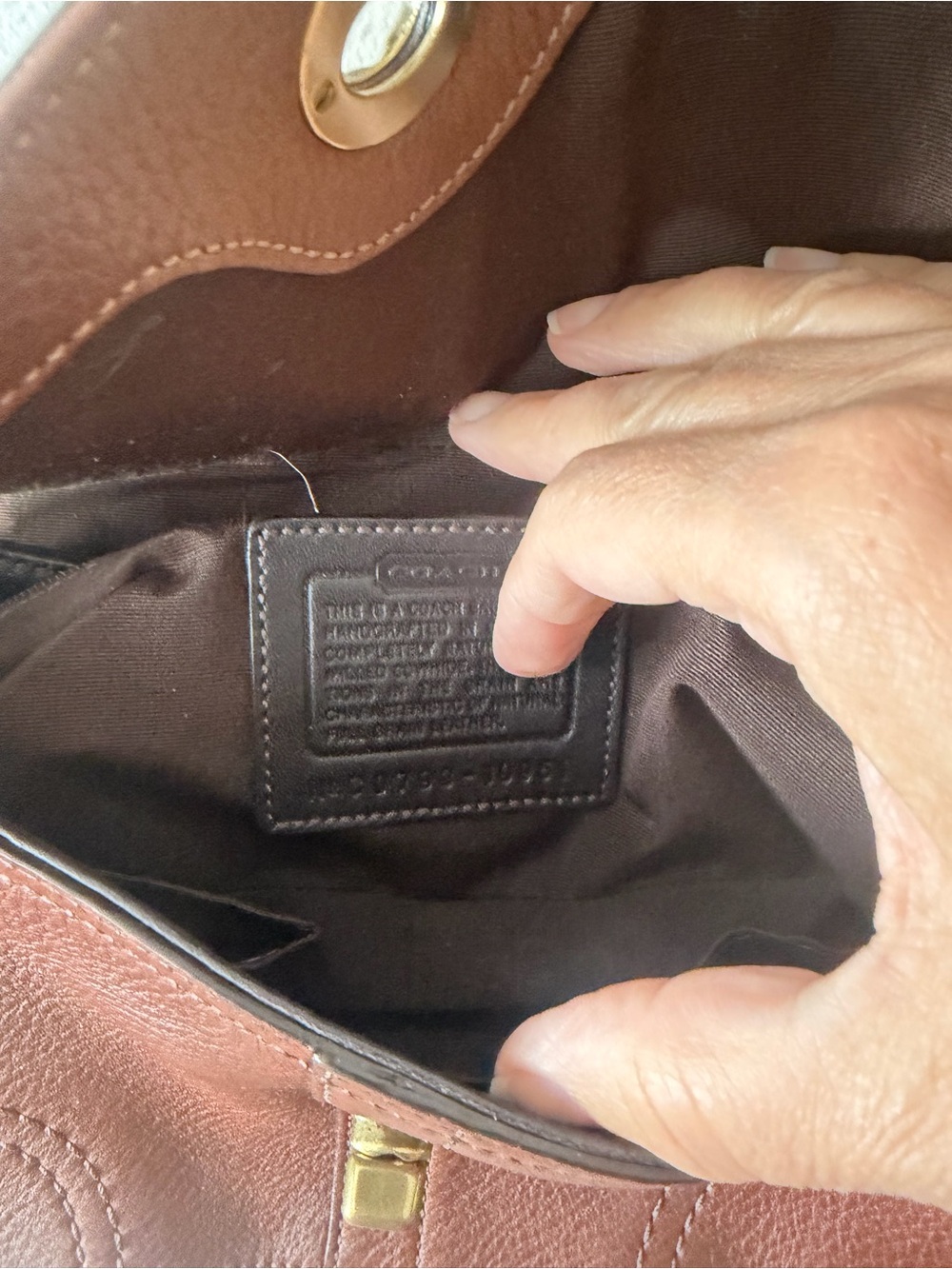 Coach Leather Shoulder Bag - Picture 3 of 5